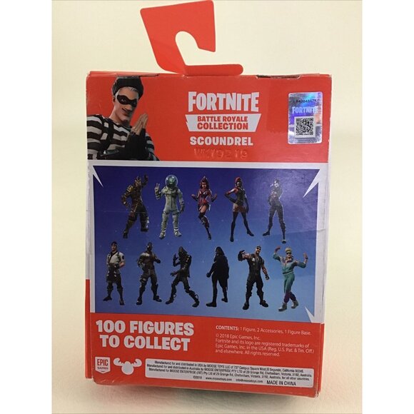 Fortnite Battle Royale Collection Scounddrel Figure Epic Games 2018 Moose Toys - Picture 2 of 5